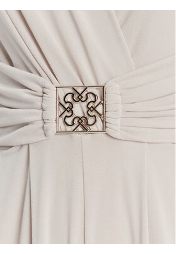 Rinascimento Kombinezon CFC0126185003 Beżowy Regular Fit. Kolor: beżowy. Materiał: syntetyk