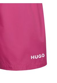 Hugo - HUGO Szorty kąpielowe Haiti 50469312 Różowy Regular Fit. Kolor: różowy. Materiał: syntetyk #2