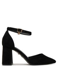 DeeZee Czółenka BK-2466-2 Czarny. Kolor: czarny. Materiał: materiał