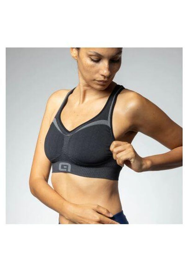ALÉ CYCLING - Stanik rowerowy Alé Cycling Ale Bra. Kolor: wielokolorowy, czarny, szary