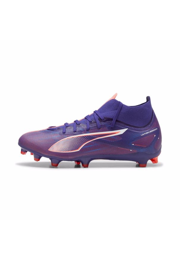 Buty piłkarskie Puma Ultra Match+ FG/AG. Kolor: biały. Sport: piłka nożna