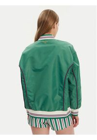 Fila Kurtka bomber Leme FAW0999 Zielony Oversize. Kolor: zielony. Materiał: syntetyk #3