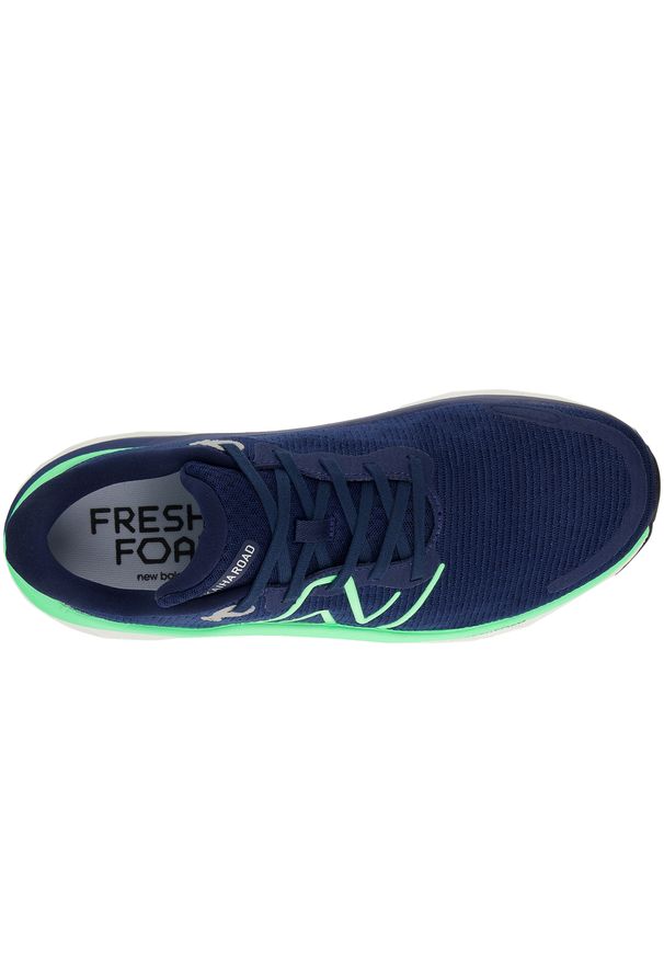 Buty męskie New Balance Fresh Foam Kaiha Road MKAIRCG1 – granatowe. Okazja: na co dzień. Kolor: niebieski. Materiał: guma. Szerokość cholewki: normalna. Sport: fitness