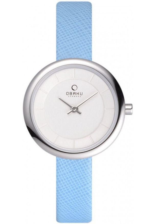 OBAKU Zegarek dla dzieci Obaku Denmark V146LCIRL niebieski. Kolor: niebieski