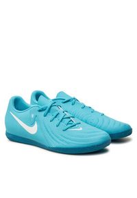 Nike Buty do piłki nożnej Phantom Gx II Club IC FJ2568 400 Niebieski. Kolor: niebieski. Materiał: skóra #4