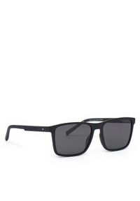TOMMY HILFIGER - Okulary przeciwsłoneczne Tommy Hilfiger. Kolor: czarny