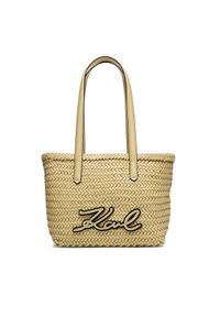 Karl Lagerfeld - Torebka KARL LAGERFELD. Kolor: beżowy #1