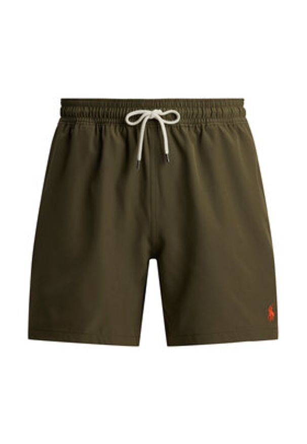 Polo Ralph Lauren Szorty kąpielowe 710957782510 Zielony Classic Fit. Kolor: zielony. Materiał: syntetyk