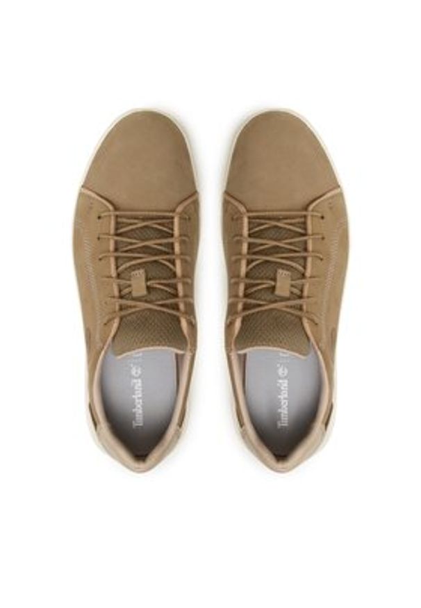 Timberland Sneakersy Seneca Bay Oxford TB0A5TY5DR01 Beżowy. Kolor: beżowy. Materiał: skóra