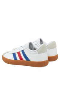 Adidas - adidas Sneakersy VL Court 3.0 JH8721 Biały. Kolor: biały. Materiał: skóra