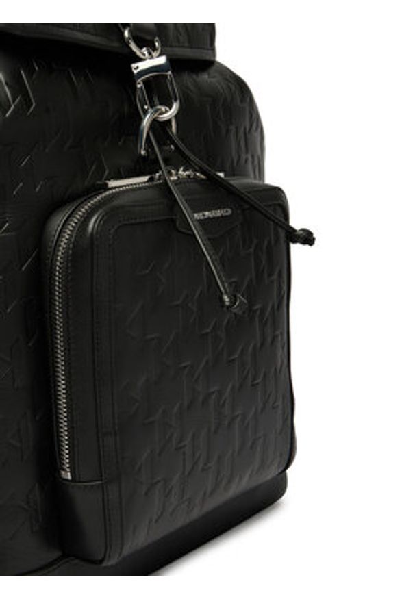 Karl Lagerfeld - KARL LAGERFELD Plecak A3M30180 Czarny. Kolor: czarny. Materiał: materiał