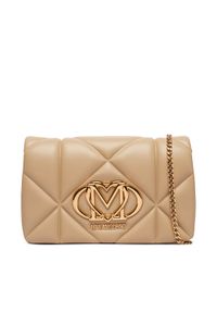 Love Moschino - LOVE MOSCHINO Torebka JC4043PP0OLC0209 Beżowy. Kolor: beżowy. Materiał: skórzane #1