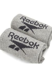 Reebok Skarpety długie Act Fo Mid Crew Shock GI0076 Szary. Kolor: szary. Materiał: materiał #2