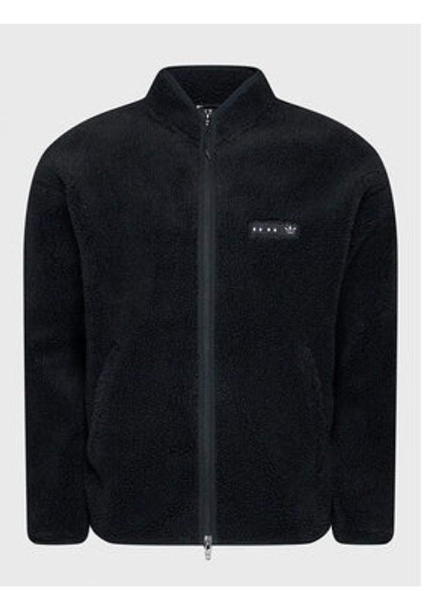Adidas - adidas Kurtka przejściowa Reclaim Sherpa Jacket HK2771 Czarny Regular Fit. Kolor: czarny. Materiał: syntetyk