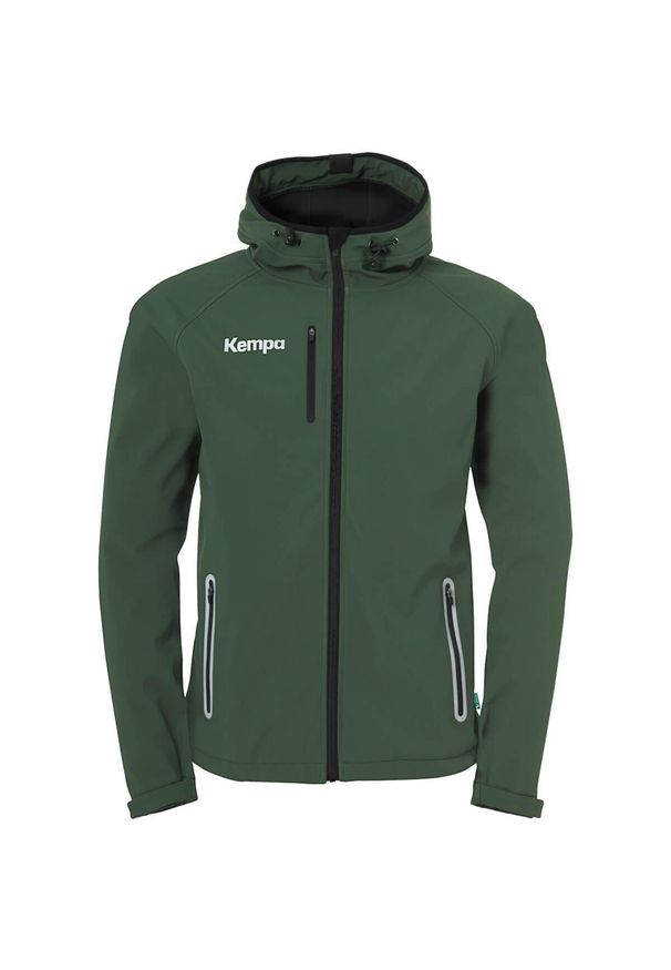 KEMPA - Kurtka softshell Kempa. Kolor: wielokolorowy, czarny, zielony. Materiał: softshell. Sport: piłka ręczna