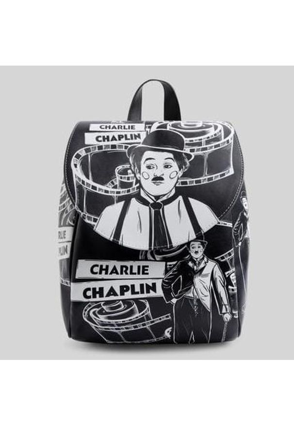 Plecak damski Mumka wegański Charlie Chaplin