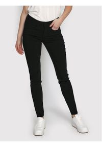 Cream Spodnie materiałowe Lani 10608021 Czarny Shaped Fit. Kolor: czarny. Materiał: materiał, wiskoza