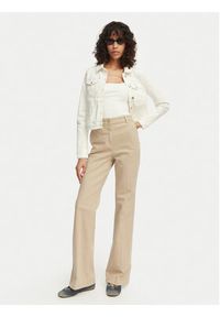 Vero Moda Kurtka jeansowa Wild 10284492 Kremowy Regular Fit. Kolor: kremowy. Materiał: bawełna #3