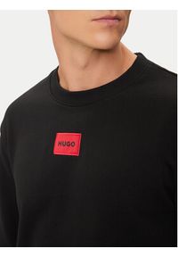 Hugo Bluza Diragol212 50447964 Czarny Regular Fit. Kolor: czarny. Materiał: bawełna