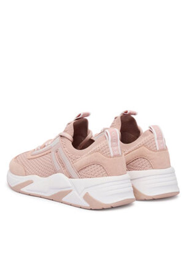 Guess Sneakersy FLPGEN FAB12 Różowy. Kolor: różowy. Materiał: materiał