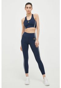 TOMMY HILFIGER - Tommy Hilfiger legginsy damskie kolor granatowy wzorzyste. Kolor: niebieski #2