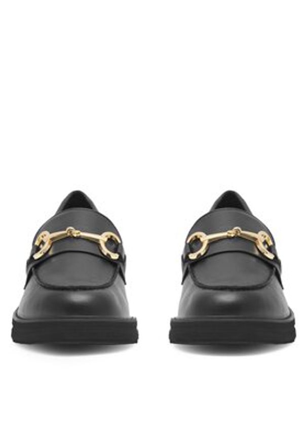 Jenny Fairy Loafersy WYL3647-5 Czarny. Kolor: czarny. Materiał: skóra