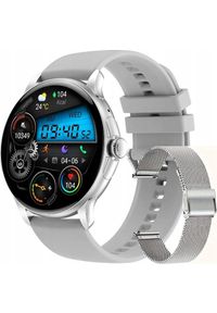 SmartWatch Rubicon RNCF35 srebrny rozmowy powiadomienia BT Call .. Rodzaj zegarka: smartwatch. Kolor: srebrny