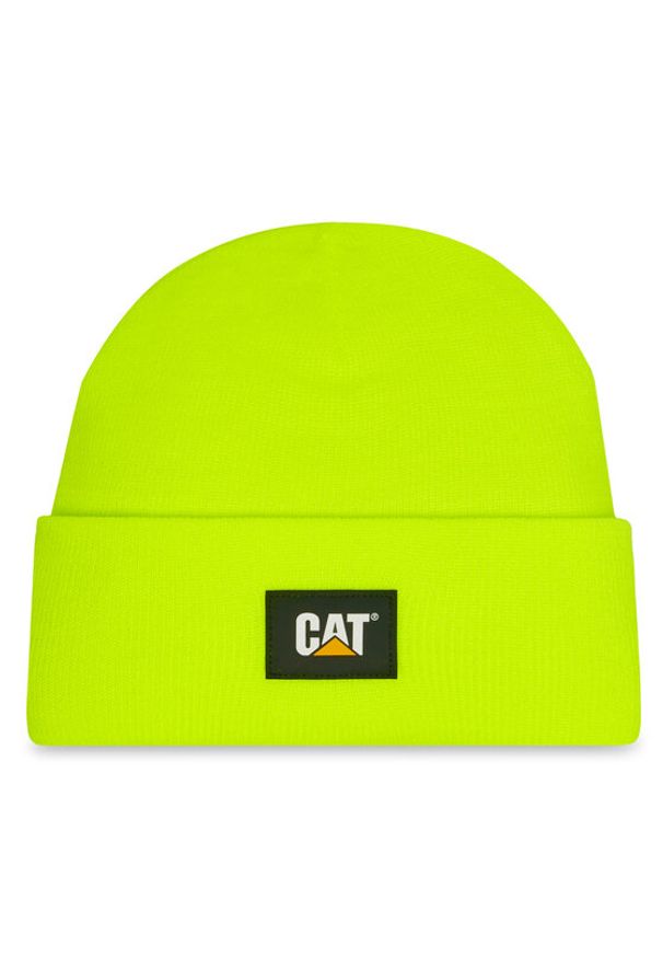 CATerpillar Czapka Cat Label Cuff 1090026-12130 Żółty. Kolor: żółty. Materiał: syntetyk