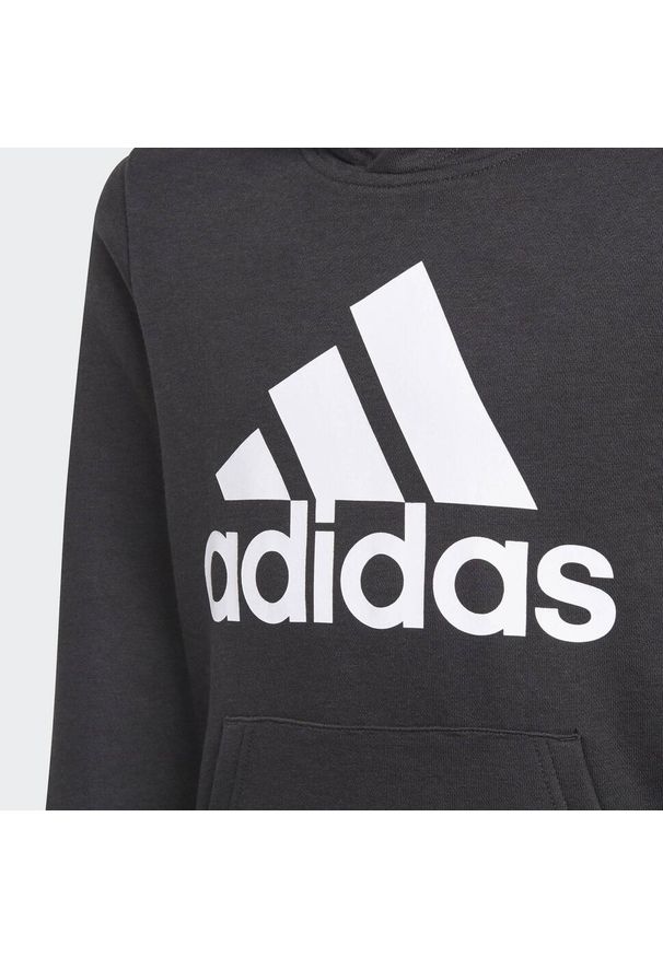 Adidas - Bluza dziecięca z kapturem adidas Essentials. Typ kołnierza: kaptur. Kolor: biały, czarny, wielokolorowy. Materiał: materiał. Sport: joga i pilates