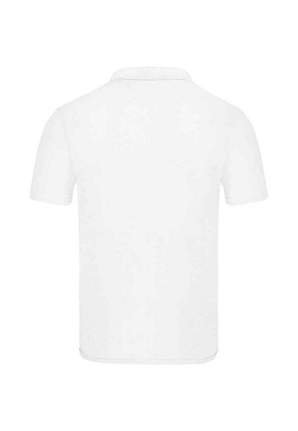 FRUIT OF THE LOOM - Oryginalna Koszulka Polo Dla Dorosłych Unisex. Typ kołnierza: polo. Kolor: biały