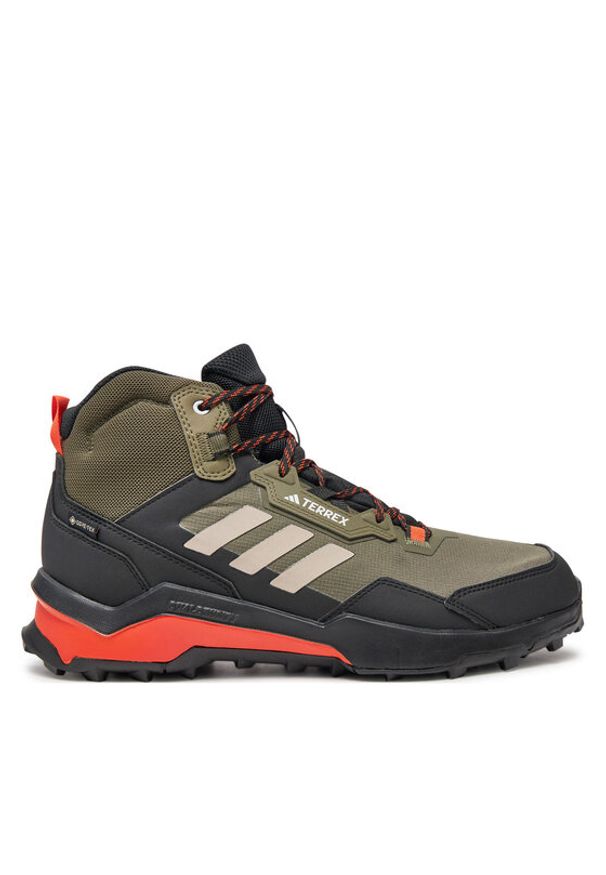 Adidas - adidas Trekkingi Terrex AX4 Mid GORE-TEX IG8853 Zielony. Kolor: zielony. Materiał: materiał. Technologia: Gore-Tex. Model: Adidas Terrex. Sport: turystyka piesza