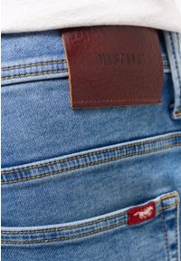 Mustang - MĘSKIE SZORTY MUSTANG Chicago Shorts Z Denim Blue 1015140 5000 523. Materiał: denim #7