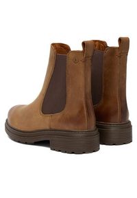 Clarks Sztyblety Orinoco3 Top 26182904 Brązowy. Kolor: brązowy. Materiał: skóra