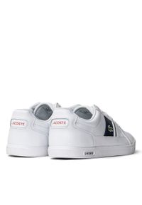 Sneakersy męskie białe Lacoste Europa 0121 1 Sma. Kolor: biały. Materiał: dzianina. Sezon: lato. Sport: bieganie #2