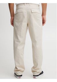 !SOLID - Solid Spodnie materiałowe 21107039 Beżowy Regular Fit. Kolor: beżowy. Materiał: bawełna