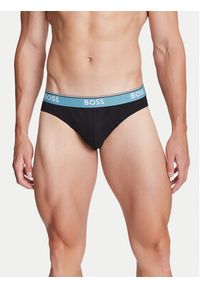 BOSS Komplet slipów 50531681 Czarny. Kolor: czarny. Materiał: bawełna #7