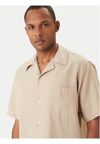 Guess Koszula F6GH01 WN202 Beżowy Regular Fit. Kolor: beżowy. Materiał: syntetyk #2