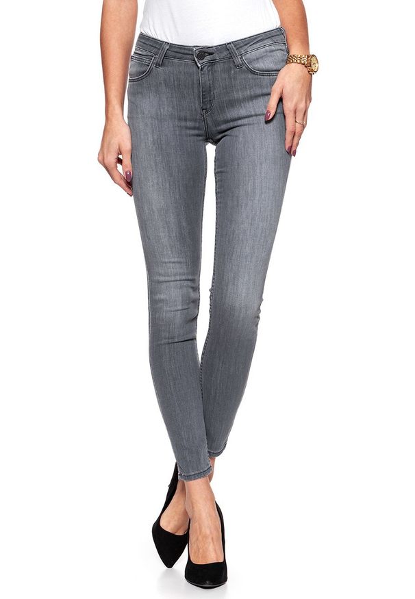 Lee - SPODNIE DAMSKIE LEE SCARLETT NEW GREY L526YEWP 112144095