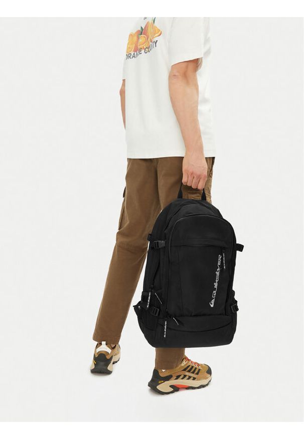 Quiksilver Plecak QUIC-B-004-07 Czarny. Kolor: czarny. Materiał: materiał
