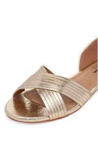 Clara Barson Baleriny WS24038-03 Złoty. Kolor: złoty. Materiał: skóra #2