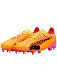 Buty piłkarskie Puma Ultra Ultimate MxSG M 107747 03 pomarańczowe. Kolor: pomarańczowy. Materiał: materiał. Szerokość cholewki: normalna. Sport: piłka nożna #5