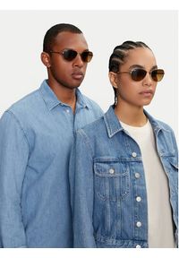 Ray-Ban Okulary przeciwsłoneczne 0RB3733 001/M2 Złoty. Kolor: złoty