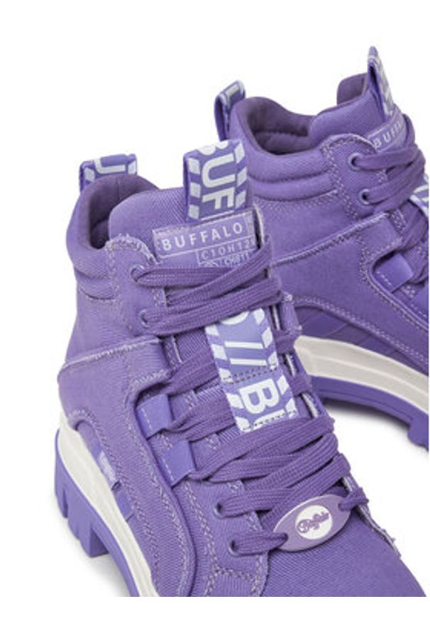 Buffalo Trapery Aspha Nc Mid 1622568 Fioletowy. Kolor: fioletowy. Materiał: materiał