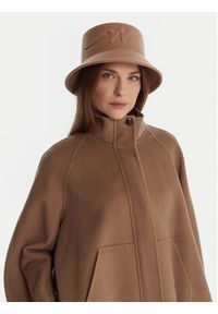 Weekend Max Mara Kapelusz Yaqui 2525576075 Brązowy. Kolor: brązowy. Materiał: wełna #4