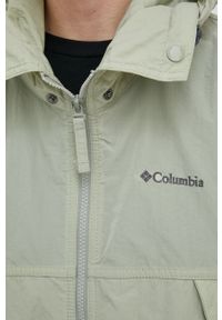 columbia - Columbia wiatrówka Paracutie kolor zielony przejściowa oversize 1989441-010. Kolor: zielony. Materiał: materiał #3