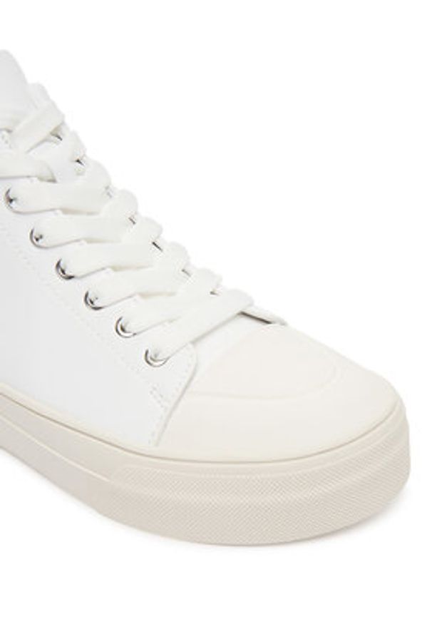 DKNY Trampki Yaser-K3500746 Biały. Kolor: biały. Materiał: skóra