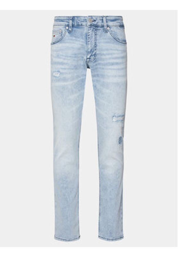 Tommy Jeans Jeansy Scanton DM0DM19449 Niebieski Slim Fit. Kolor: niebieski