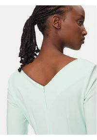 Rinascimento Sukienka koktajlowa CFC0127699003 Zielony Slim Fit. Kolor: zielony. Materiał: syntetyk. Styl: wizytowy #3