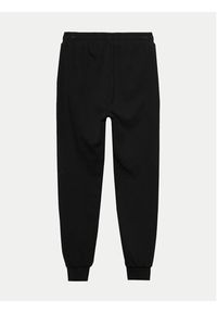 4f - 4F Spodnie dresowe 4FJWSS24TTROM591 Czarny Regular Fit. Kolor: czarny. Materiał: bawełna #3