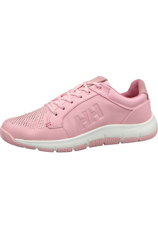 Buty Helly Hansen Skagen Pier Leather Shoe W 11471-181 różowe. Okazja: na co dzień. Zapięcie: sznurówki. Kolor: różowy. Materiał: skóra. Szerokość cholewki: normalna